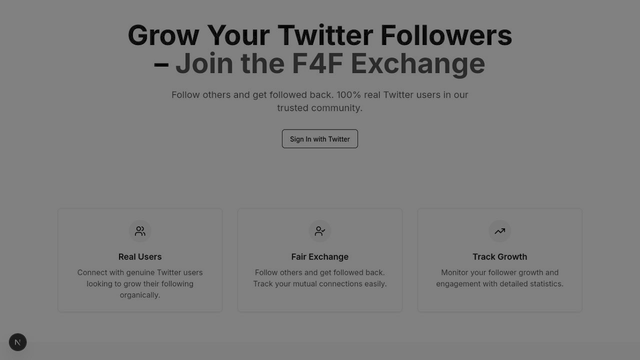 F4F-Exchange | Full-Stack Developmens